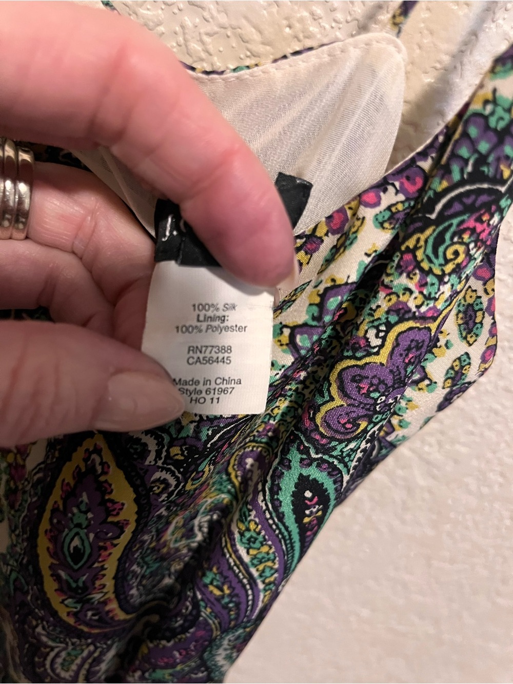 J Crew Silk Paisley Spaghetti-Strap Midi Dress in Multi-Color - Picture 5 of 8